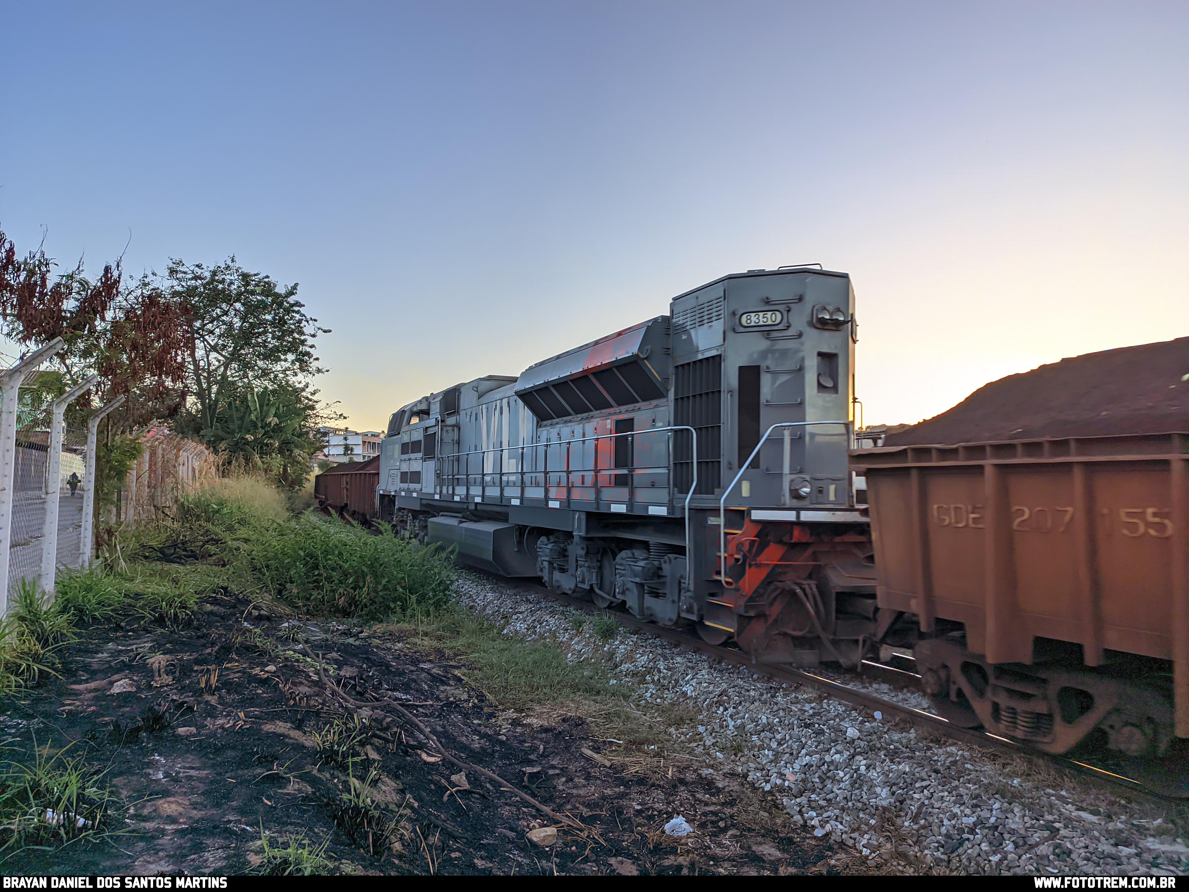 VLI EMD SD 70BB 8350 em Betim MG 