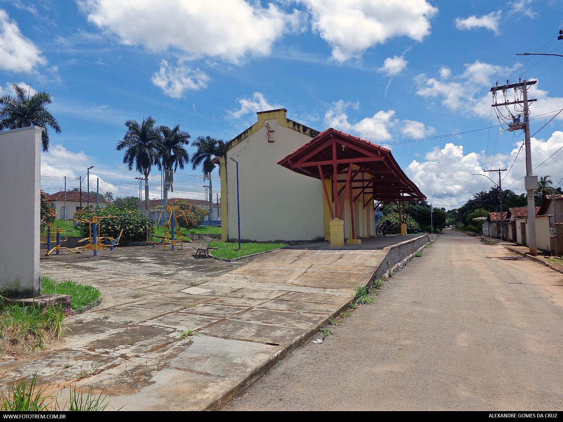 EFG - Estrada de Ferro Goyaz Estações  em Cumari GO 