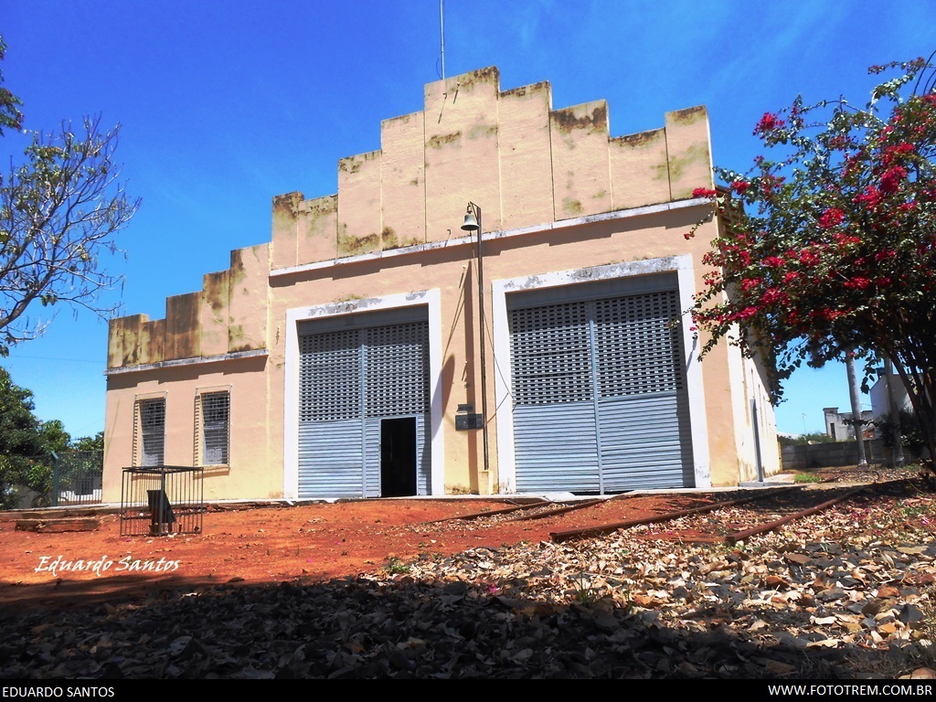 EFG - Estrada de Ferro Goyaz Museu Ferroviário 0000 em Pires do Rio GO 