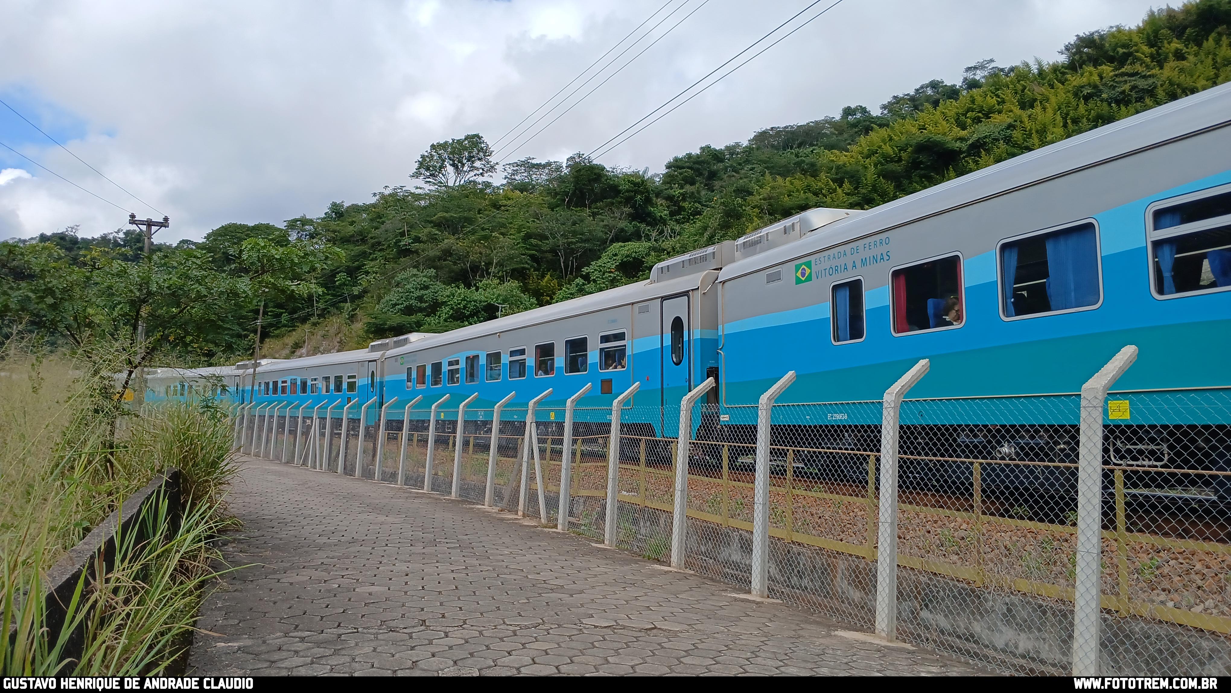 EF Vitória Minas Vagão  em João Monlevade - MG