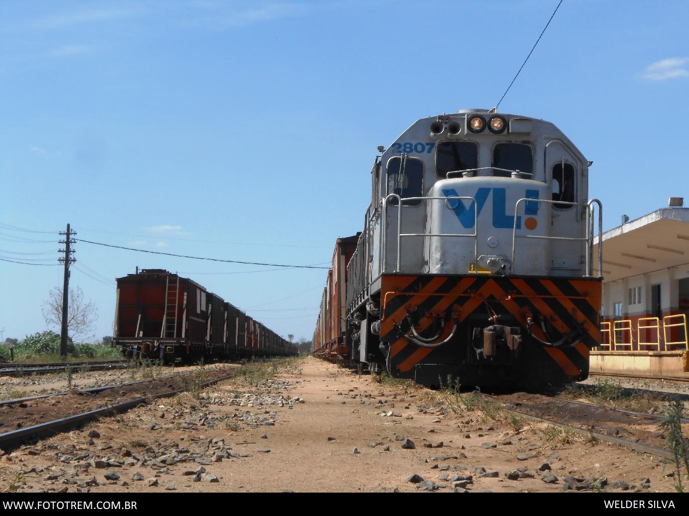 Foto Trem - VLI GE U22C 2807 em Goiandira - GO