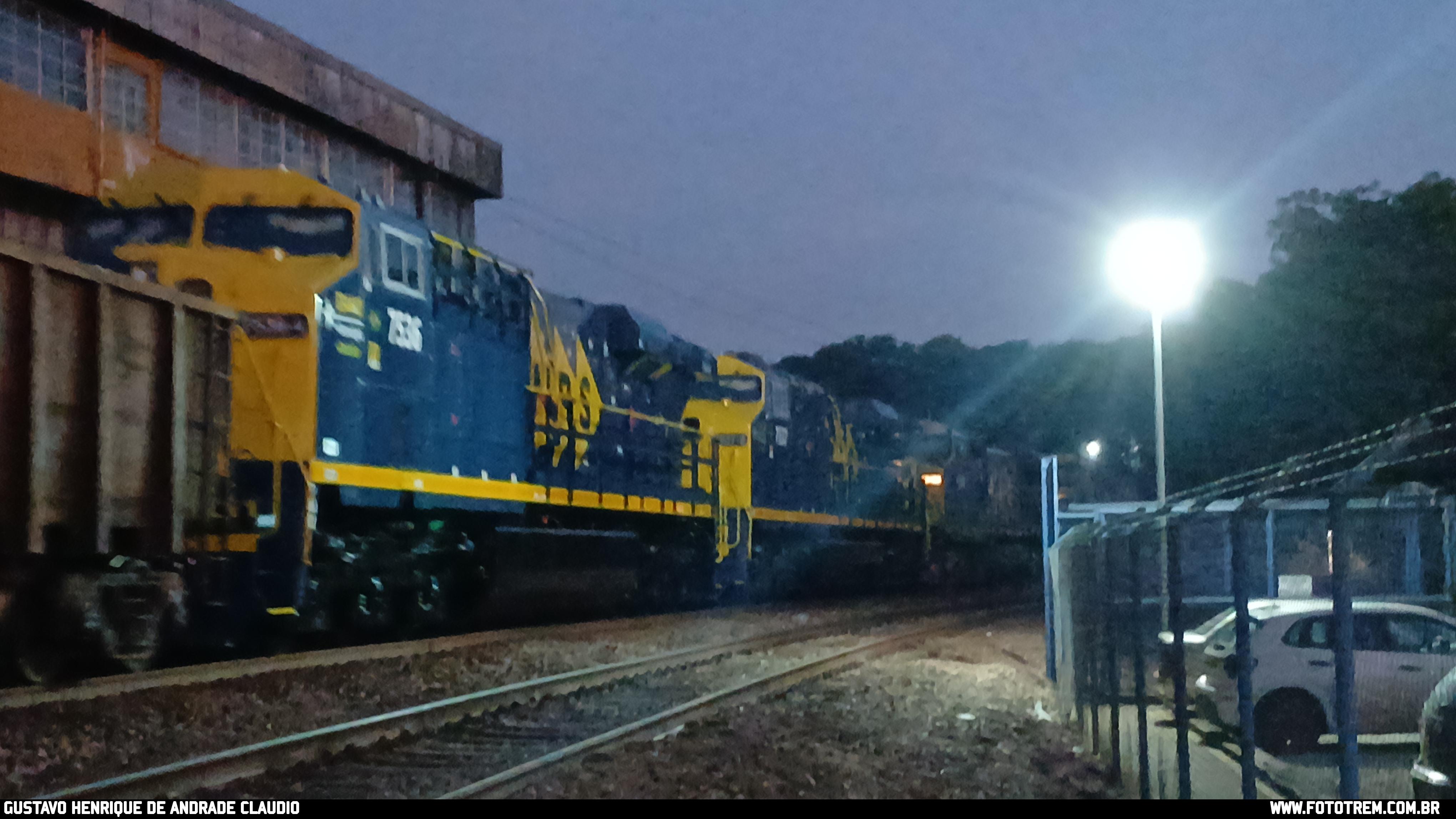 MRS WABTEC ES44ACi 7536 7537 em Mário Campos - MG