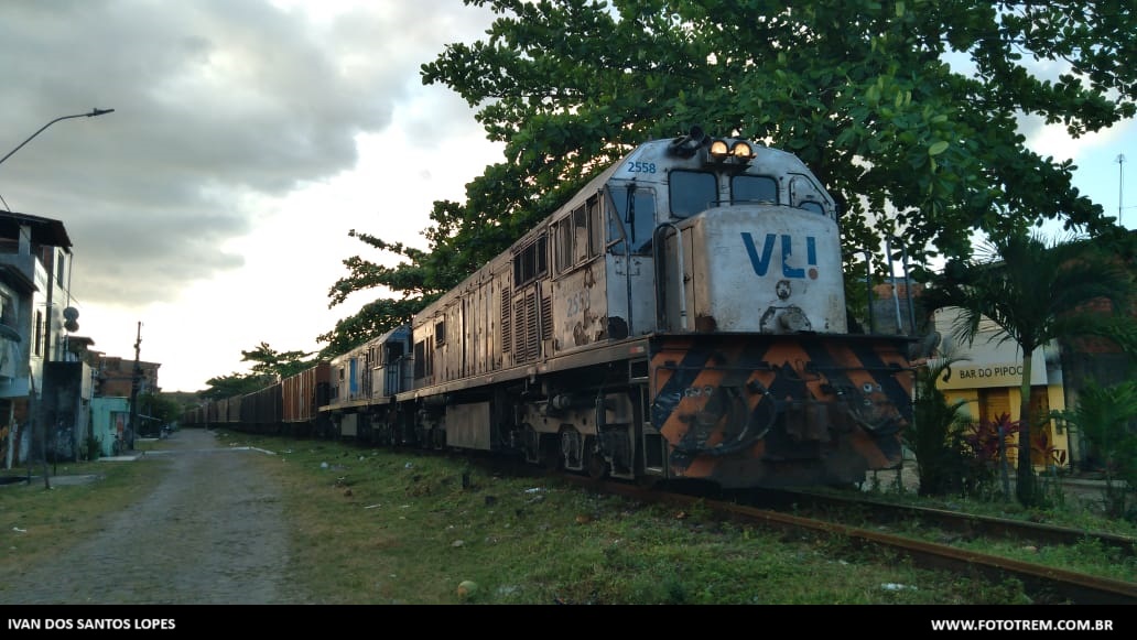 Foto Trem - VLI GE U20C 2558 em Santo Amaro - BA