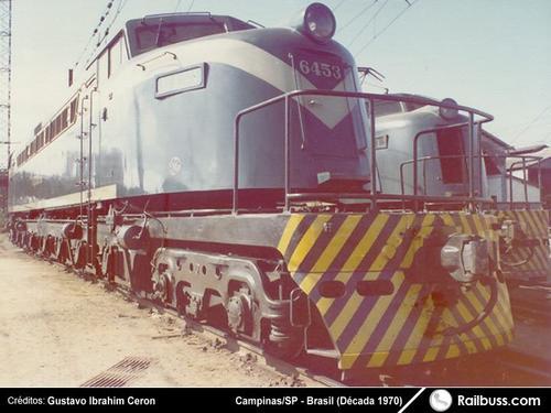 Foto Trem - FEPASA GE Russa 6453 em São Paulo - SP