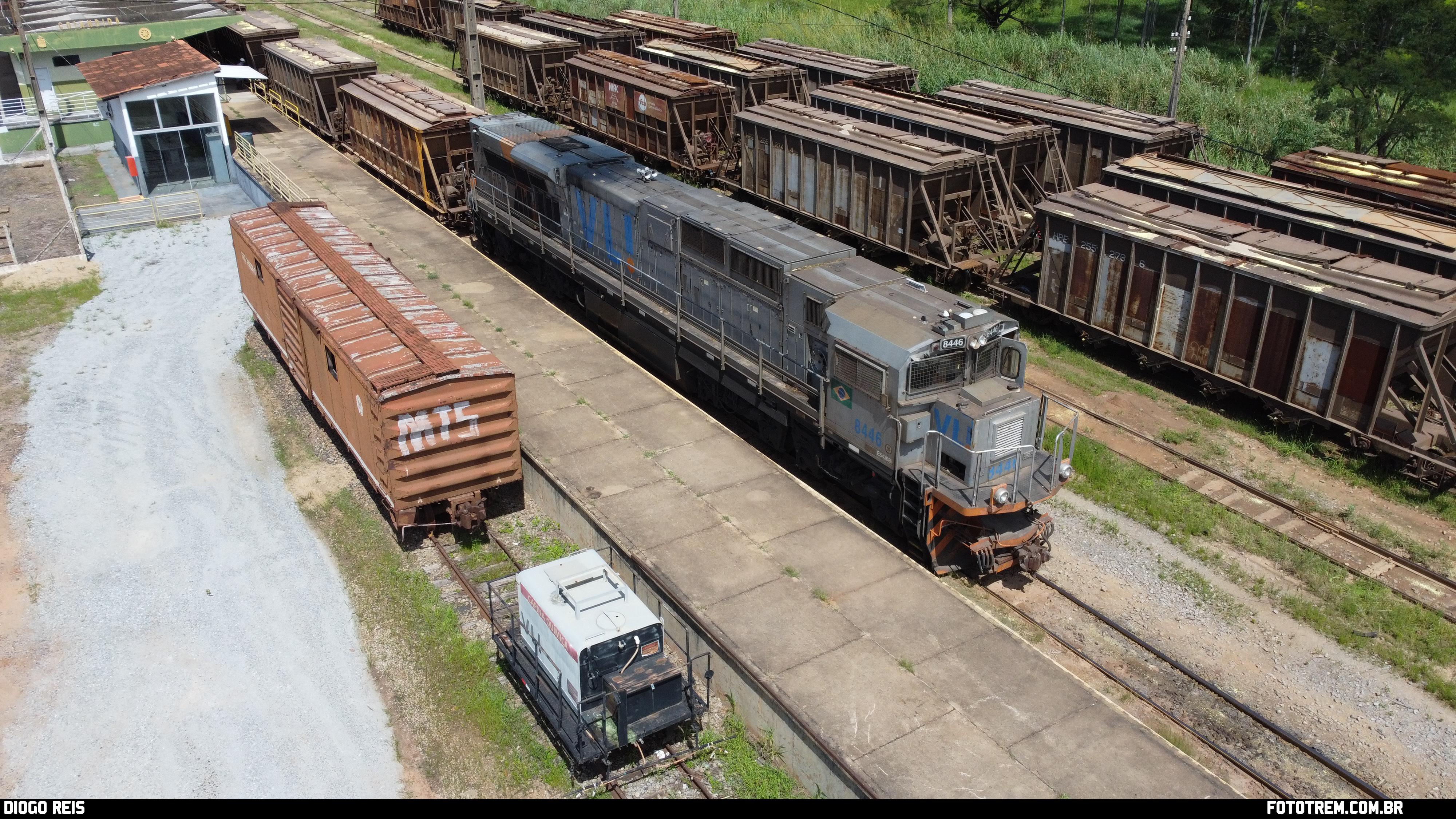 Foto Trem - VLI GE ES43bbi 8446 em Goiandira - GO